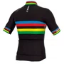Camisa de Ciclismo ERT Premium Campeão Mundial Preta