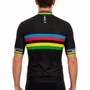 Camisa de Ciclismo ERT Premium Campeão Mundial Preta