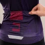 Camisa de Ciclismo Furbo Plum Manga Longa Feminina Roxa