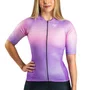 Camisa de Ciclismo Free Force Basic Amethyst Feminina Lilás