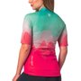 Camisa de Ciclismo Free Force Basic Ice Cream Feminina Rosa