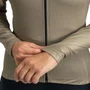 Camisa de Ciclismo Free Force Basic Mascavo Manga Longa Feminina Bege