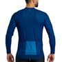 Camisa de Ciclismo Free Force Basic Ocean Manga Longa Azul