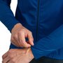 Camisa de Ciclismo Free Force Basic Ocean Manga Longa Azul