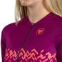 Camisa de Ciclismo Free Force Basic Ruby Feminina Roxa