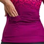 Camisa de Ciclismo Free Force Basic Ruby Feminina Roxa