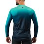 Camisa de Ciclismo Free Force Basic Turquoise Manga Longa