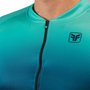 Camisa de Ciclismo Free Force Basic Turquoise Manga Longa