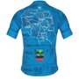 Camisa de Ciclismo Free Force Basic Vale Europeu Azul