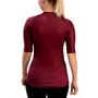 Camisa de Ciclismo Free Force Training Grape Feminina Bordo