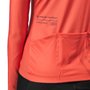 Camisa de Ciclismo Free Force Training Living Manga longa Feminina Laranja