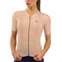Camisa de Ciclismo Free Force Training Feminino Bege