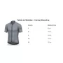 Camisa de Ciclismo Free Force Training Vulkan Cinza