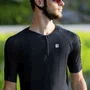 Camisa de Ciclismo Furbo F13 Flat Preta