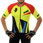 Camisa de Ciclismo IMS Racing Ellite 4° Bolso com Ziper Amarela