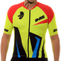 Camisa de Ciclismo IMS Racing Ellite 4° Bolso com Ziper Amarela
