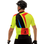 Camisa de Ciclismo IMS Racing Ellite 4° Bolso com Ziper Amarela