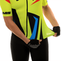 Camisa de Ciclismo IMS Racing Ellite 4° Bolso com Ziper Amarela