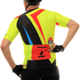 Camisa de Ciclismo IMS Racing Ellite 4° Bolso com Ziper Amarela