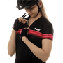 Camisa de Ciclismo IMS Racing Napoli Feminina Preta