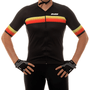 Camisa de Ciclismo IMS Racing Napoli 4° Bolso com Ziper Preta