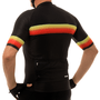 Camisa de Ciclismo IMS Racing Napoli 4° Bolso com Ziper Preta
