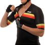 Camisa de Ciclismo IMS Racing Napoli 4° Bolso com Ziper Preta