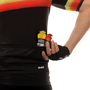 Camisa de Ciclismo IMS Racing Napoli 4° Bolso com Ziper Preta