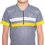 Camisa de Ciclismo Marcio May Attack Infantil Cinza