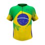 Camisa de Ciclismo Marcio May Brasil Infantil Camisa de Ciclismo Marcio May Brasil Infantil