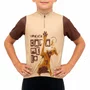Camisa de Ciclismo Marcio May Caramelo Infantil