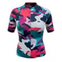 Camisa de Ciclismo Marcio May Funny Camuflada Feminina