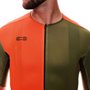 Camisa de Ciclismo Marcio May Highline Mix Trail Laranja
