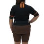 Camisa de Ciclismo Marcio May PRO Black e Orange