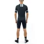 Camisa de Ciclismo Marcio May Pro Black e White