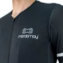 Camisa de Ciclismo Marcio May Pro Black e White