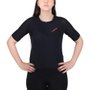 Camisa de Ciclismo Marcio May Race Fast Neon Feminina Preta