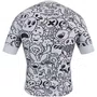 Camisa de Ciclismo Marcio May Scary Fun Branca e Preto