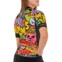 Camisa de Ciclismo Marcio May Sport Monstros Feminino Preto