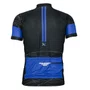 Camisa de Ciclismo Mattos Racing Bike Lines II Preta e Azul