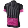 Camisa de Ciclismo Mattos Racing Bike Lines Feminino Preta e Rosa