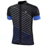 Camisa de Ciclismo Mattos Racing Bike Lines Preta e azul