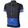 Camisa de Ciclismo Mattos Racing Bike Lines Preta e azul