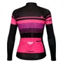 Camisa de Ciclismo Mattos Racing Bike Track II Maga Longa Feminina Rosa