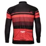 Camisa de Ciclismo Mattos Racing Bike Track II Maga Longa Vermelha