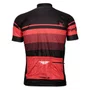 Camisa de Ciclismo Mattos Racing Bike Track II Preta e Vermelha