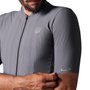 Camisa de Ciclismo Mauro Ribeiro Fiber 2.0 Cinza Titânio