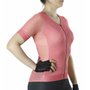 Camisa de Ciclismo Mauro Ribeiro  Proper 2.0 Feminina Rosa