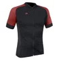 Camisa de Ciclismo Placar Comfort Preta e Vermelha