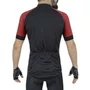 Camisa de Ciclismo Placar Comfort Preta e Vermelha